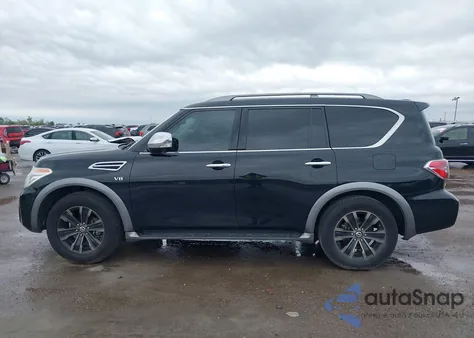 2017 Nissan Armada Platinum from USA, damaged, VIN JN8AY2ND1H9003702